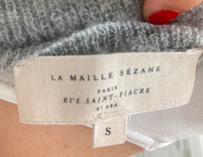 Pull Sézane gris - photo numéro 6
