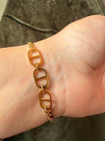 Bracelet maille marine