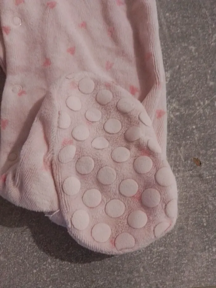 Pyjama grenouillère bébé fille 12 mois - photo numéro 3