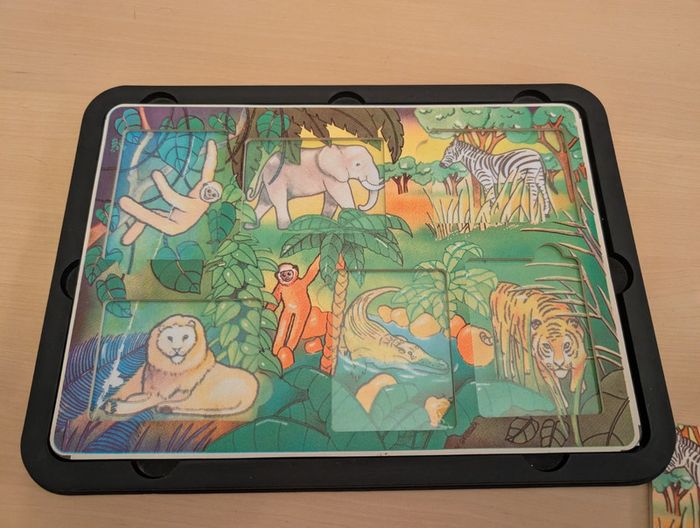 Puzzle animaux vintage et original - photo numéro 4