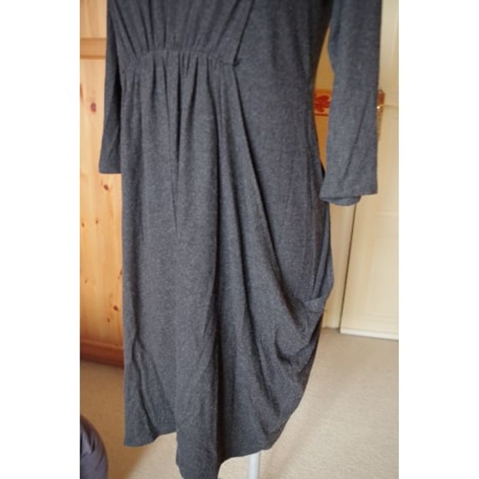 Jensen - ROBE MI-LONGUE  GRISE- Taille 40 - photo numéro 6