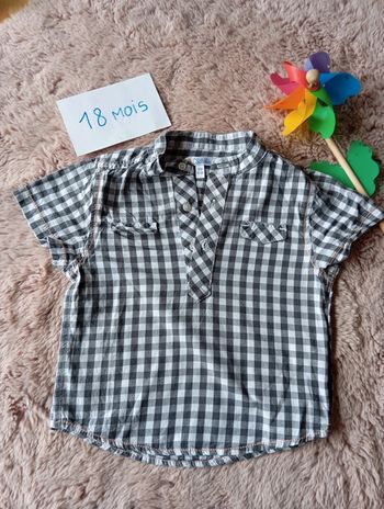 Chemise a carreaux 18 mois
