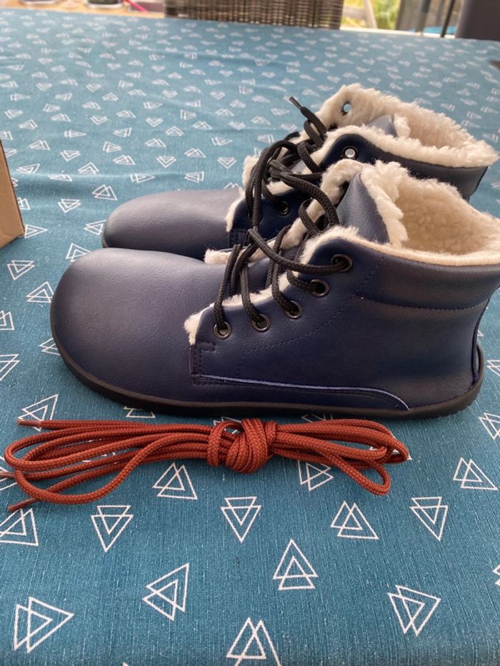 Chaussures bottines fourrée  neuf 39 barefoot - photo numéro 9