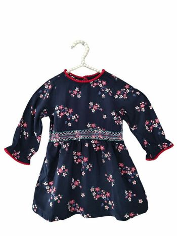 18 mois fille robe manches longues