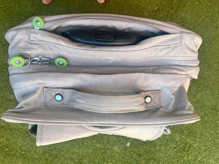 sac a roulettes kipling gris - photo numéro 5