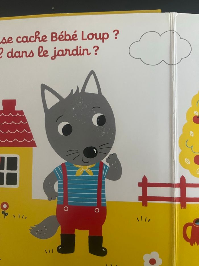 Livre Nathan bébé loup se cache - photo numéro 4