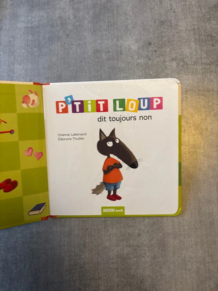 Livre, petit loup dit toujours non - photo numéro 2