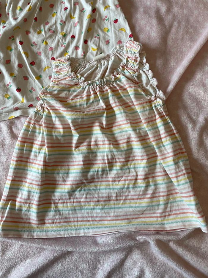 Lot 3 tuniques et 1 short H&M 18/24 mois - photo numéro 8