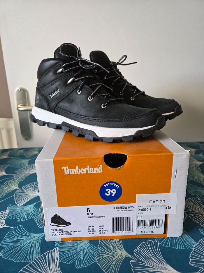 Belles boots garçons Timberland