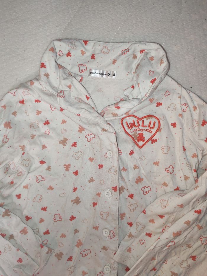 Pyjamas Lulu castagnettes fille  4 ans - photo numéro 2