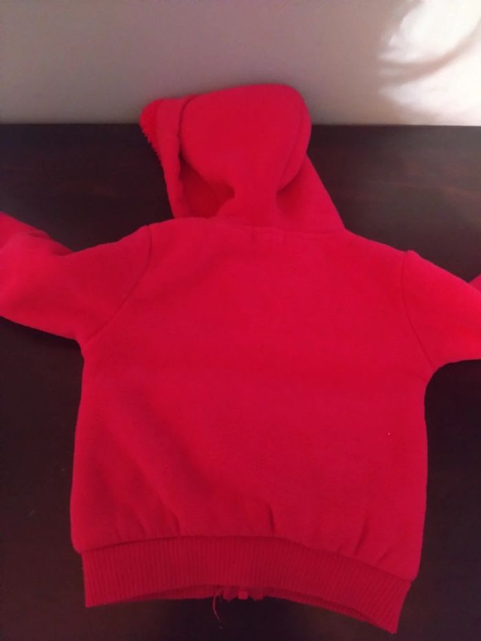 Gilet fourré très chaud rose 2 ans tissaia - photo numéro 4