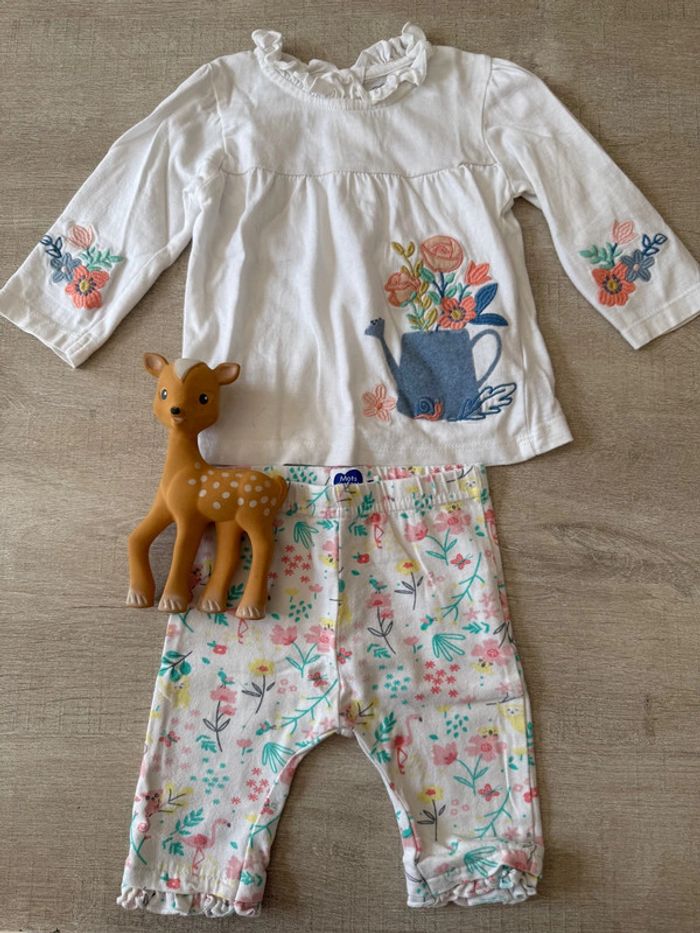 Ensemble bébé fille 6 mois - photo numéro 2