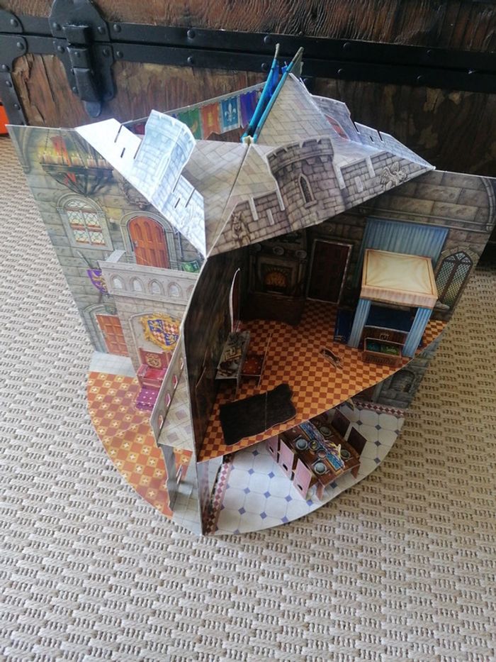 Livre le château médiéval en trois dimensions