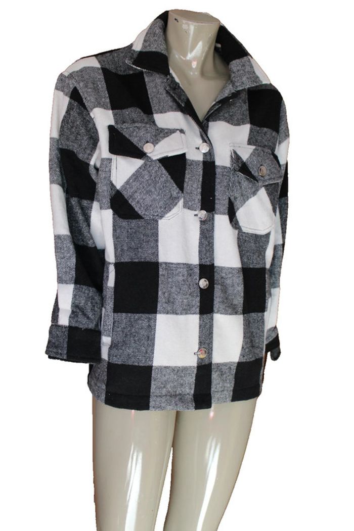 veste sur chemise type bucheron en flanelle marque don't callme