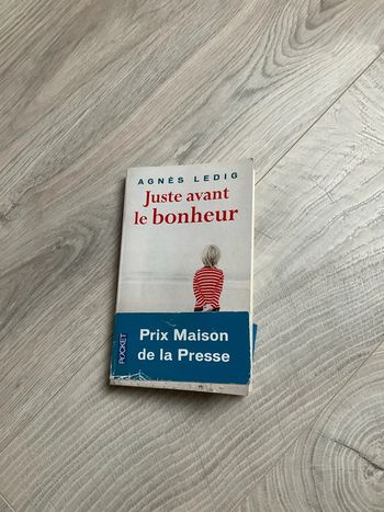 Livre de poche, juste avant le bonheur d’Agnès Ledig