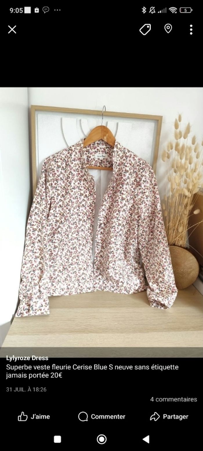Lot trois articles robe blouse veste - photo numéro 2