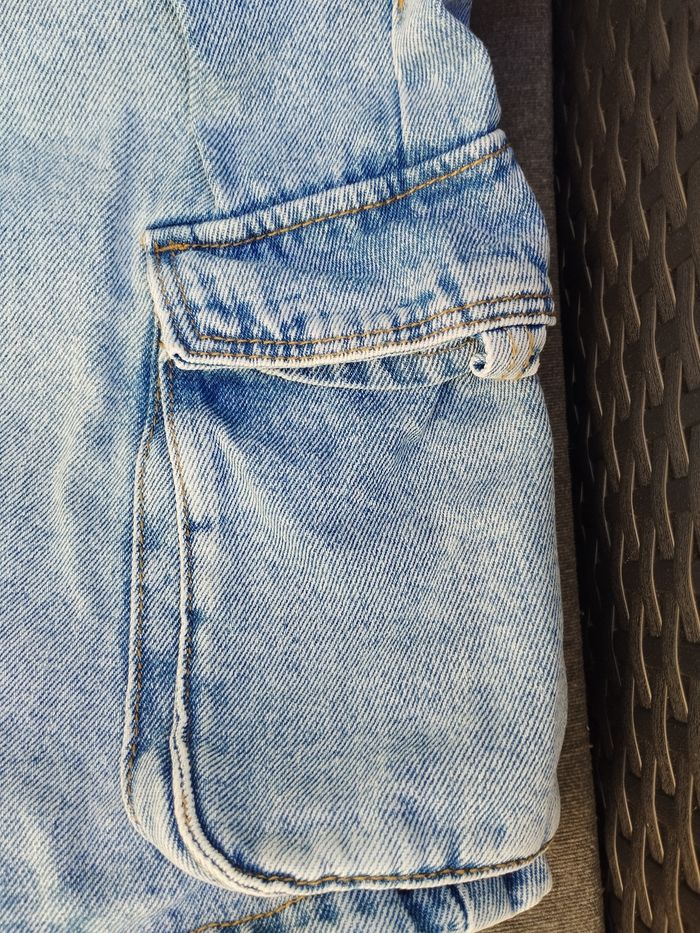 Robe salopette en jean enfants - photo numéro 4