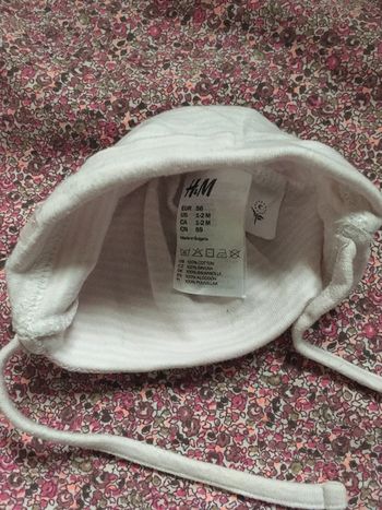 Bonnet naissance H&M - 1/2 mois