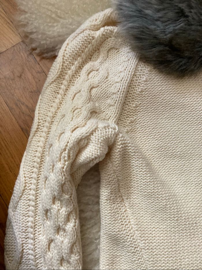 Gilet vert baudet, huit ans - photo numéro 4