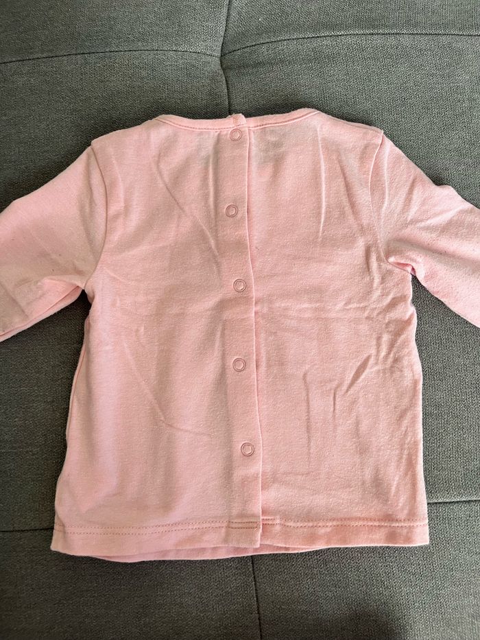 T-shirt ML 3 mois - photo numéro 2