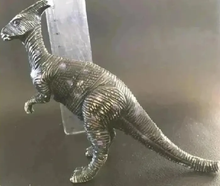 🦖 Figurine Dinosaure Parasaurolophus – État impeccable - photo numéro 2