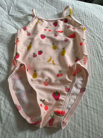 Maillot de bain rose Nabaiji 18 mois 76-81 cm