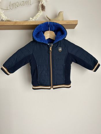 Manteau polaire bi matière - Elle est ou la mer ?