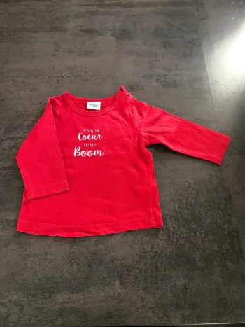 Pull « Je suis ton cœur qui fait boom »