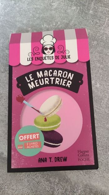 Livre de poche Le macaron meurtrier