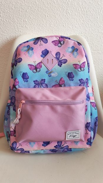 Sac à dos fille 6-8ans papillons Marque Kasgo