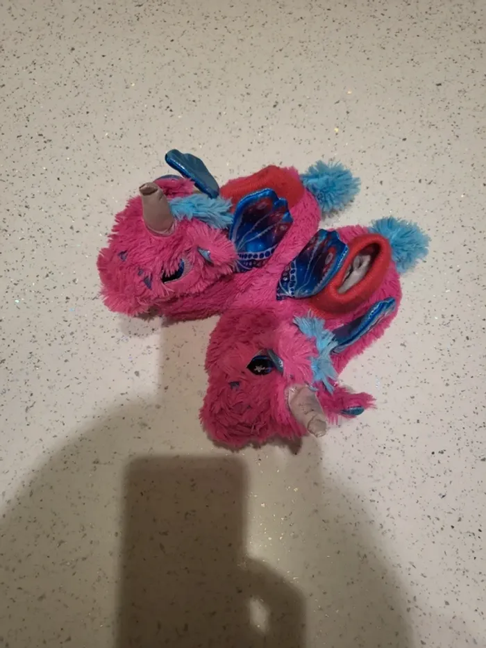 Pantoufles licorne