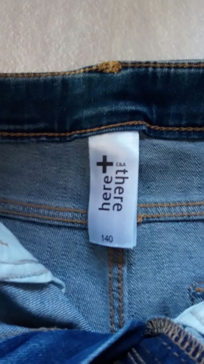 Pantalon en jean fille - photo numéro 3