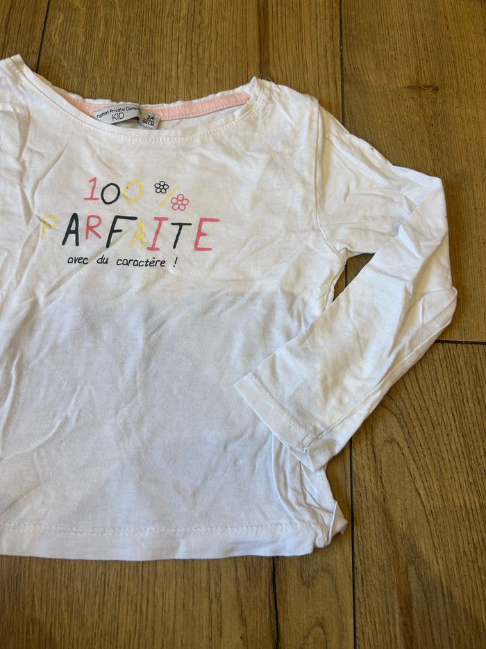 T-shirt enfant fille 3 ans - Fashion private company - photo numéro 5