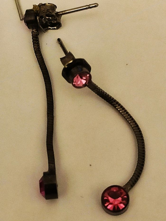 Lot de 4 paires de boucles d'oreilles - photo numéro 5