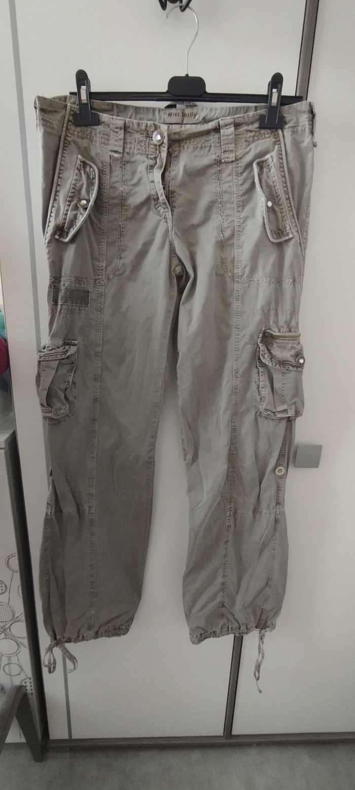 Pantalon cargo femme