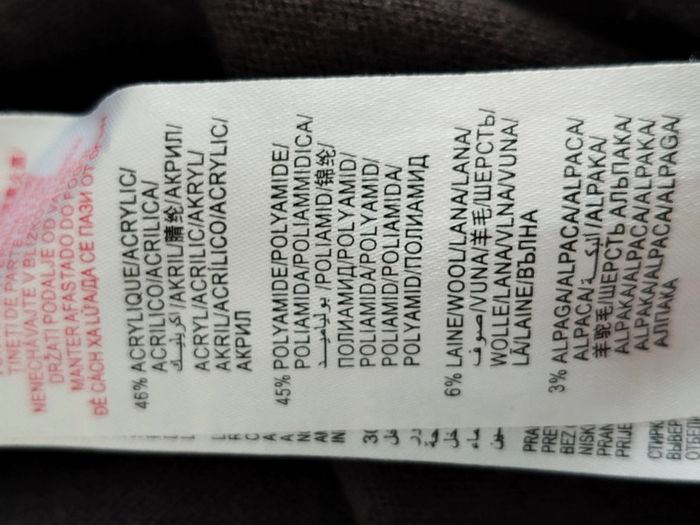 Robe en laine manches courtes grise à sequins rouge écureuil Sergent Major taille 8 ans - photo numéro 4