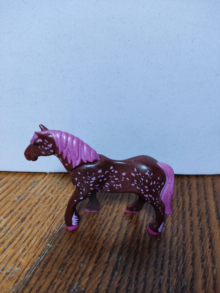 🦄lot deux chevaux princesse playmobil 🦄 - photo numéro 4