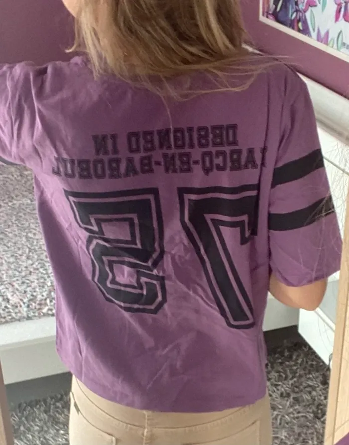 TEE shirt Promod violet - photo numéro 4
