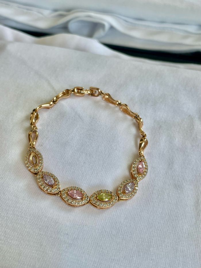 Bracelet plaqué or - photo numéro 2