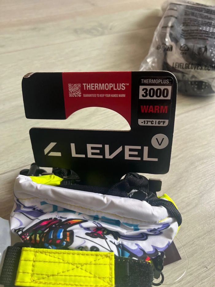 Gant de ski garçon level gloves taille 9-10 ans neuf prix boutique 42,5€ - photo numéro 3