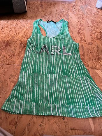 Débardeur vert Karl Lagerfeld taille S
