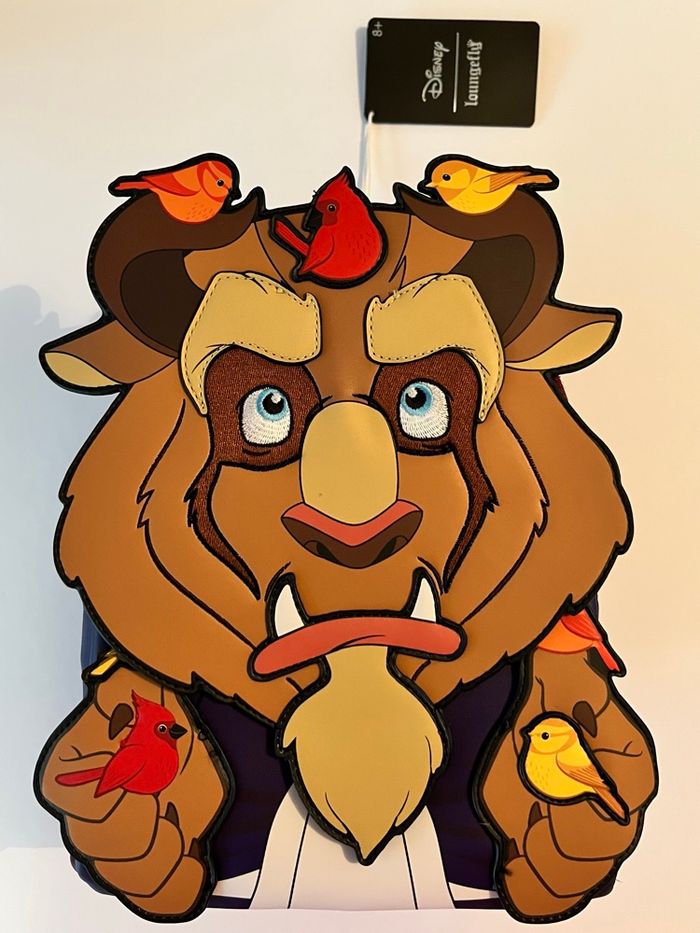 Sac à dos Loungefly Disney la bête aux oiseaux