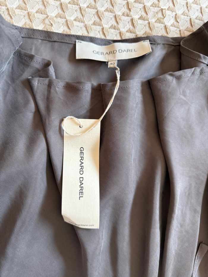 superbe robe neuve fluide soyeuse Gerard Darel 40 L - photo numéro 10