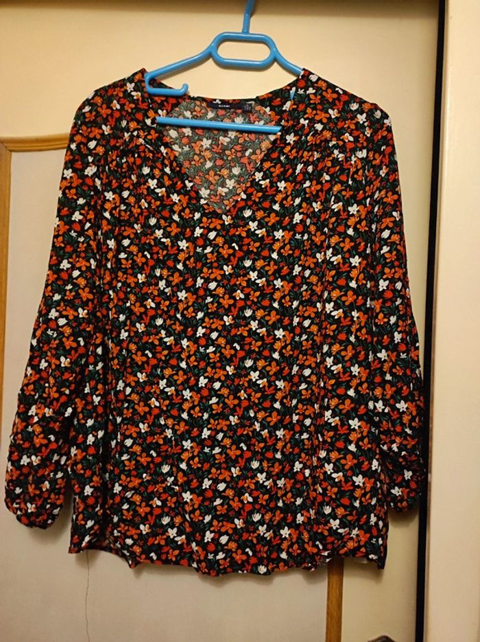 Blouse fleurie