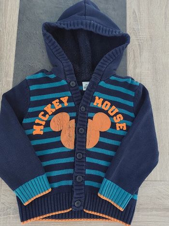 Veste à capuche garçon disney