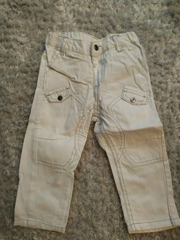 Jean blanc 18 mois Kimbaloo