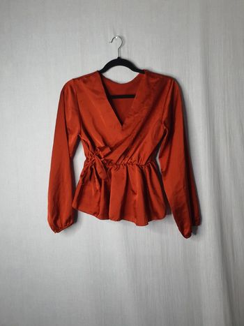 Haut portefeuille terracotta