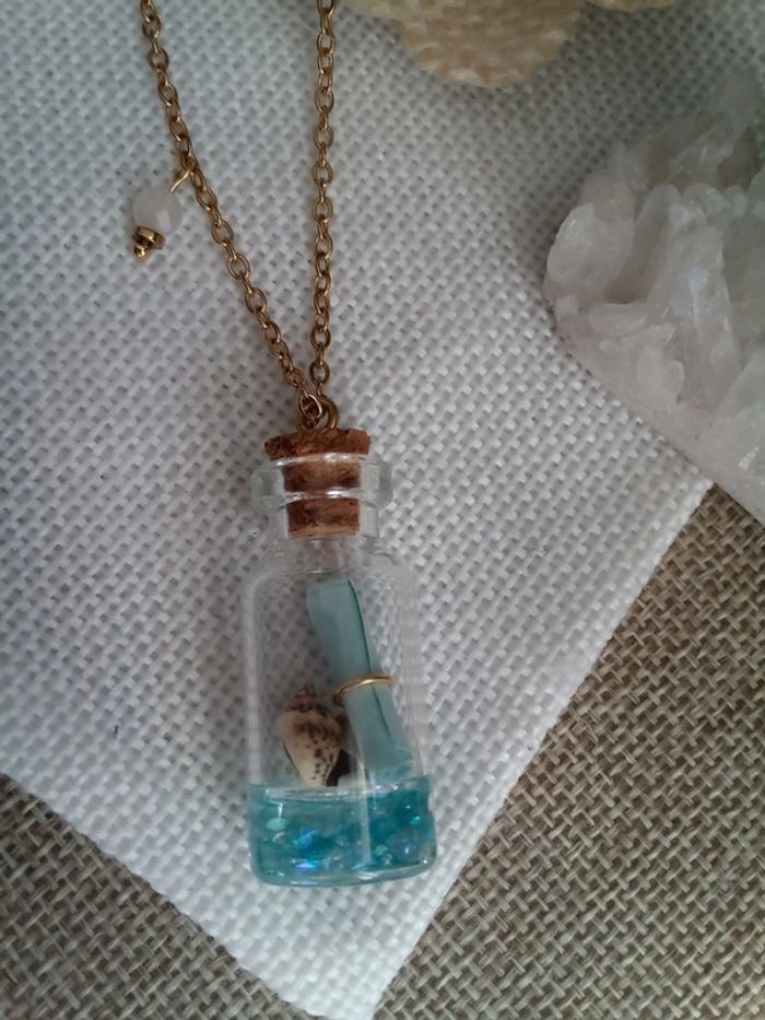 Collier une bouteille à la mer - photo numéro 2