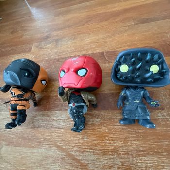 Lot de 3 pop sans boîte xur Destiny et comic Batman