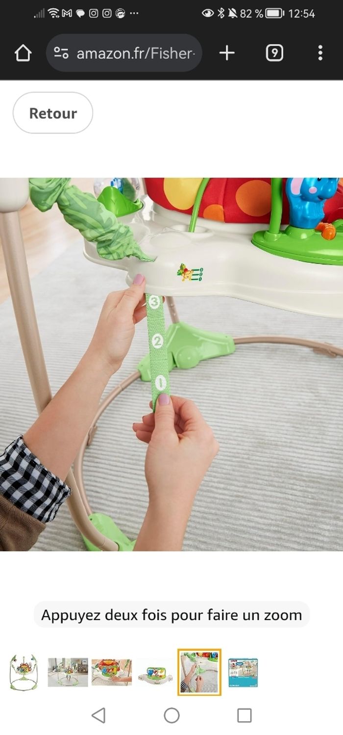 Jumperoo Jungle Fischer Price - photo numéro 4